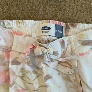 Floral linen pants (toddler)